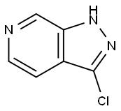 3-클로로-1H-피라졸로[3,4-c]피리딘 구조식 이미지