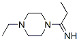 Piperazine, 1-ethyl-4-(1-iminopropyl)- (9CI) Structure