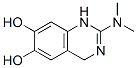 6,7-퀴나졸린디올,2-(디메틸아미노)-1,4-디하이드로-(9Cl) 구조식 이미지