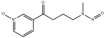 4-(Methylnitrosamino)-1-(3-pyridyl-N-oxide)-1-butanone Structure
