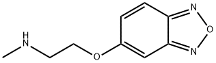 에탄아민,2-(2,1,3-벤족사디아졸-5-일옥시)-N-메틸-(9CI) 구조식 이미지