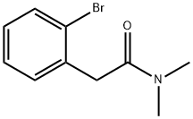 N,N-Dimethyl2-(2-bromophenyl)acetamide Structure