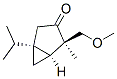 Bicyclo[3.1.0]hexan-3-one, 4-(methoxymethyl)-4-methyl-1-(1-methylethyl)-, (1S,4R,5S)- (9CI) 구조식 이미지
