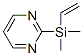피리미딘,2-(에테닐디메틸실릴)-(9CI) 구조식 이미지