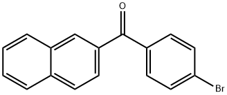 4-BROMOPHENYL-2'-NAPHTHYL KETONE Structure