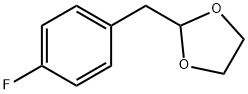 4-(1,3-디옥솔란-2-일메틸)-1-플루오로벤젠 구조식 이미지
