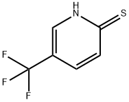 5-(트리플루오로메틸)-2-메르캅토피리딘 구조식 이미지