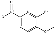 2-Bromo-3-methoxy-6-nitropyridine 구조식 이미지