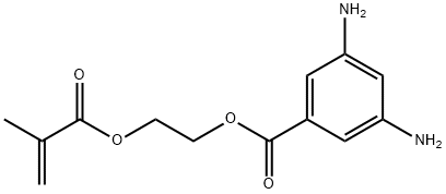 2-(Methacryloyloxy)ethyl 3,5-diaminobenzoate, 99% 구조식 이미지