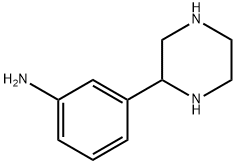 벤젠아민,3-(2-피페라지닐)-(9CI) 구조식 이미지