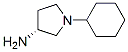 3-Pyrrolidinamine,1-cyclohexyl-,(R)-(9CI) Structure