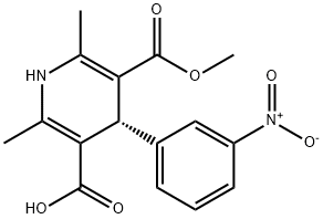 76093-33-9 (R)-(-)-1,4-Dihydro-2,6-dimethyl-4-(3-nitrophenyl)-3,5-pyridinedicarboxylic Acid Monomethyl Ester