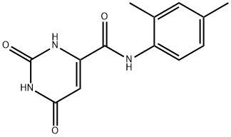 4-피리미딘카르복스아미드,N-(2,4-디메틸페닐)-1,2,3,6-테트라히드로-2,6-디옥소- 구조식 이미지