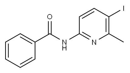 N-(5-IODO-6-METHYL-2-PYRIDINYL)-BENZAMIDE Structure