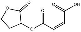 2-Butenedioicacid(2Z)-,mono(tetrahydro-2-oxo-3-furanyl)ester(9CI) 구조식 이미지