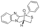1,4-Epoxy-1H,3H-(1,4)thiazepino(4,3-a)benzimidazole, 4,5-dihydro-1-phe nyl- Structure