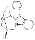 1,4-(Epoxymethanol)-1H,3H-(1,4)oxazepino(4,3-a)benzimidazole, 4,5-dihy dro-1-phenyl- 구조식 이미지