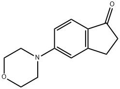 5-MORPHOLIN-4-YL-INDAN-1-ONE Structure