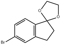 5-Bromo-1,1-(ethylenedioxo)-indane Structure