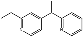 Pyridine, 2-ethyl-4-[1-(2-pyridinyl)ethyl]- (9CI) 구조식 이미지
