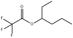 아세트산,2,2,2-트리플루오로-,1-에틸부틸에스테르 구조식 이미지