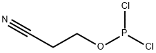 2-시아노에틸인산염이염화물 구조식 이미지