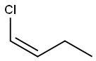 CIS-1-CHLORO-1-BUTENE Structure