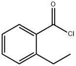 Benzoyl chloride, 2-ethyl- (9CI) 구조식 이미지