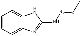 Acetaldehyde, 1H-benzimidazol-2-ylhydrazone (9CI) Structure