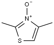 Thiazole,  2,4-dimethyl-,  3-oxide Structure