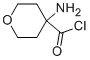 2H-Pyran-4-carbonyl chloride, 4-aminotetrahydro- (9CI) Structure