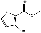 2-Thiophenecarboximidic acid, 3-hydroxy-, methyl ester (9CI) Structure