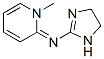 1H-Imidazol-2-amine,  4,5-dihydro-N-(1-methyl-2(1H)-pyridinylidene)- Structure