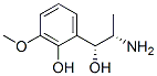 벤젠메탄올,알파-(1-아미노에틸)-2-하이드록시-3-메톡시-,(R*,S*)-(9CI) 구조식 이미지