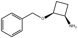 Cyclobutanamine, 2-(phenylmethoxy)-, (1R,2S)- (9CI) Structure