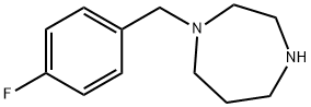 1-(4-FLUOROBENZYL)-1,4-DIAZEPANE 구조식 이미지