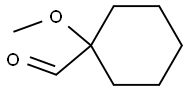 Cyclohexanecarboxaldehyde, 1-methoxy- (9CI) Structure