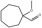 Cycloheptanecarboxaldehyde, 1-methoxy- (9CI) Structure