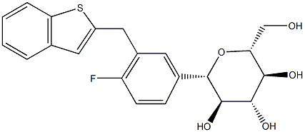 Ipragliflozin Structure