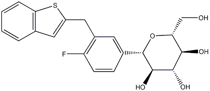 Ipragliflozin 구조식 이미지