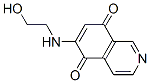 5,8-이소퀴놀린디온,6-[(2-히드록시에틸)아미노]-(9CI) 구조식 이미지