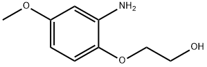 에탄올,2-(2-아미노-4-메톡시페녹시)-(9CI) 구조식 이미지