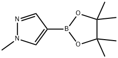 1-Methyl-4-pyrazole boronic acid pinacol ester 구조식 이미지