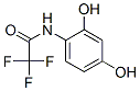 아세트아미드,N-(2,4-디히드록시페닐)-2,2,2-트리플루오로-(9CI) 구조식 이미지