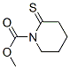 1-Piperidinecarboxylic  acid,  2-thioxo-,  methyl  ester Structure