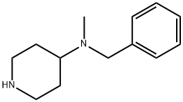 4-(N-메틸-N-벤질아미노)피페리딘 구조식 이미지