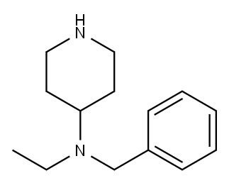 BENZYL-ETHYL-PIPERIDIN-4-YL-AMINE 구조식 이미지