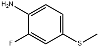 2-플루오로-4-(메틸티오)벤젠민 구조식 이미지
