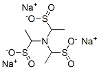 trisodium 1,1',1''-nitrilotris(ethanesulphinate)  Structure