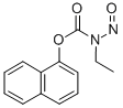 1-Naphthyl-N-ethyl-N-nitrosocarbamate  Structure